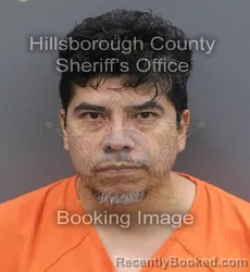 Mugshot of ENRIQUE FERRER BENITES booked in Hillsborough County, Florida on May 27, 2026