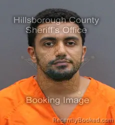 Mugshot of SAHER AKRAM ZIKRY booked in Hillsborough County, Florida on May 27, 2026