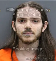 Mugshot of BRONSON GAGE ROGERS booked in Hillsborough County, Florida on May 28, 2026