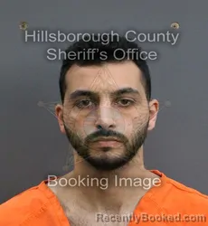 Mugshot of IBRAHIM YAGHI booked in Hillsborough County, Florida on May 28, 2026