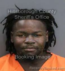 Mugshot of KEI SHAWN MARKI QUERIONTAI WRIGHT booked in Hillsborough County, Florida on May 28, 2026