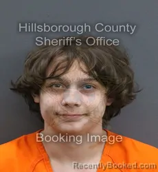 Mugshot of ASHTON DAVID BAILEY booked in Hillsborough County, Florida on May 28, 2026