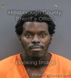 Mugshot of AMIR TYREEC CROSTON booked in Hillsborough County, Florida on May 28, 2026