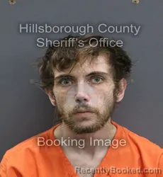Mugshot of HUNTER MORRISON PERRY booked in Hillsborough County, Florida on May 28, 2026