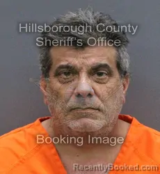 Mugshot of ALLEN PORTALES booked in Hillsborough County, Florida on May 28, 2026