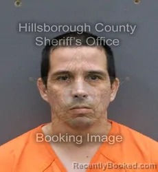 Mugshot of MICHAEL EDGARDO NEGRON SANTIAGO booked in Hillsborough County, Florida on May 28, 2026