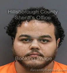 Mugshot of MICHAEL DAVID ECHEVARRIA ARANA booked in Hillsborough County, Florida on May 29, 2026
