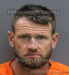 Mugshot of DUSTIN ALEXANDER BRYANT booked in Hillsborough County, Florida on May 29, 2026
