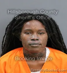 Mugshot of JAMARIA MARKALA GRAHAM booked in Hillsborough County, Florida on May 29, 2026