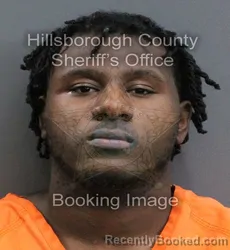 Mugshot of TYDAI JARUNN LOWERY booked in Hillsborough County, Florida on May 29, 2026