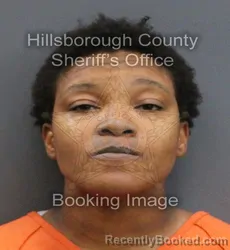 Mugshot of T KOLYIA RILEY booked in Hillsborough County, Florida on May 29, 2026