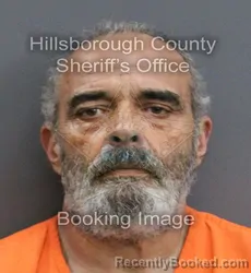 Mugshot of GREGORY DANA HERNANDEZ booked in Hillsborough County, Florida on May 29, 2026