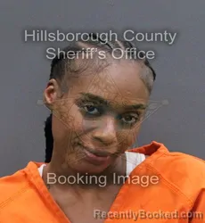 Mugshot of KEYIONA MARVETTE WRIGHT booked in Hillsborough County, Florida on May 30, 2026