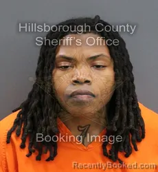 Mugshot of ESSENCE TREVINA WHITE booked in Hillsborough County, Florida on May 30, 2026