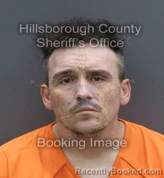 Mugshot of EDUARDO VEREA VEGA booked in Hillsborough County, Florida on May 30, 2026
