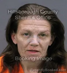 Mugshot of NICHOLE LYNN BURKETT booked in Hillsborough County, Florida on May 31, 2026