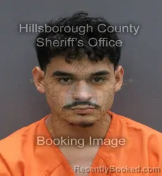Mugshot of JACOB VILLASENOR CORTES booked in Hillsborough County, Florida on May 31, 2026