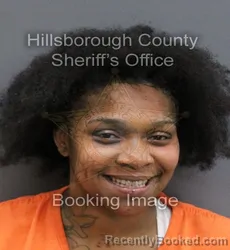 Mugshot of JAKERIA SATIVIA POWELL booked in Hillsborough County, Florida on May 31, 2026