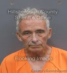 Mugshot of ROBERT RALPH ROWLEY booked in Hillsborough County, Florida on May 31, 2026