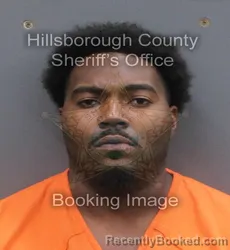 Mugshot of IMMANUEL JAMORGAN HICKMAN booked in Hillsborough County, Florida on May 31, 2026