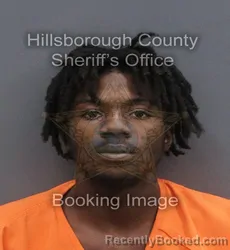 Mugshot of RASHARD EVERETT BRIDGES booked in Hillsborough County, Florida on May 31, 2026