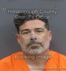 Mugshot of JOSEPH S ROSSI booked in Hillsborough County, Florida on May 31, 2026