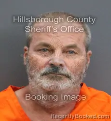 Mugshot of DAVID GLANDT booked in Hillsborough County, Florida on May 31, 2026