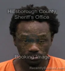 Mugshot of SHAKUILLE AUNDRE RUSSELL booked in Hillsborough County, Florida on June 1, 2026