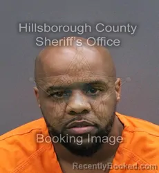 Mugshot of DARIUS SHAQUON WASHINGTON booked in Hillsborough County, Florida on June 1, 2026