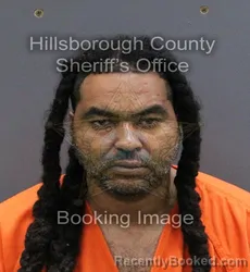 Mugshot of DARIUS OMAR CRUZ booked in Hillsborough County, Florida on June 1, 2026