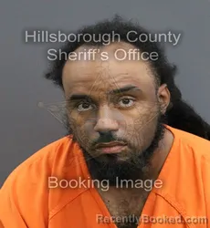 Mugshot of DAQUAN TYREE MURPHY booked in Hillsborough County, Florida on June 1, 2026