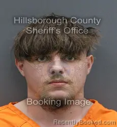 Booking photo from Hillsborough County, Florida