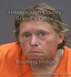 Mugshot of CHRISTINA MARIE SIMPSON booked in Hillsborough County, Florida on June 3, 2026