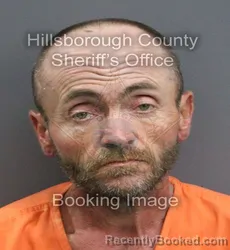 Mugshot of DANIEL STYLES BAILEY booked in Hillsborough County, Florida on June 3, 2026