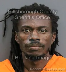Mugshot of MARCELLO LAQUANZO HARDRICK booked in Hillsborough County, Florida on June 3, 2026