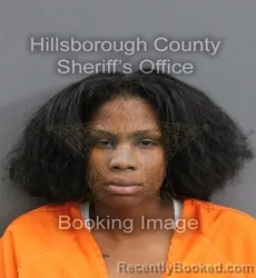 Mugshot of LYRIC JALLISIA GONZALEZ booked in Hillsborough County, Florida on June 3, 2026