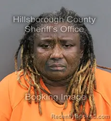 Mugshot of LATRINA DESHAWN ROBINSON booked in Hillsborough County, Florida on June 3, 2026