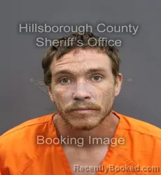 Mugshot of KYLE IAN DOMBROWSKI booked in Hillsborough County, Florida on June 3, 2026