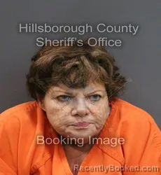 Mugshot of ROSA PALLANTE booked in Hillsborough County, Florida on June 4, 2026