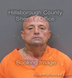 Mugshot of KENNETH DELBERT PEAVLER booked in Hillsborough County, Florida on June 4, 2026