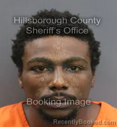 Mugshot of DEANDRE ISAIAH BOLTON booked in Hillsborough County, Florida on June 4, 2026