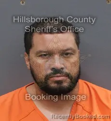 Mugshot of AARON CANARIO booked in Hillsborough County, Florida on June 4, 2026