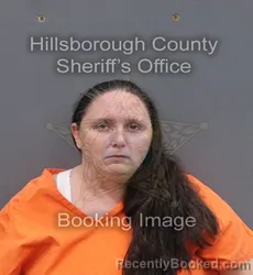Mugshot of BRITTANY MELEAIN BENCE booked in Hillsborough County, Florida on June 4, 2026