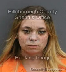 Mugshot of ELIZABETH GISELLE NEGRON booked in Hillsborough County, Florida on June 4, 2026