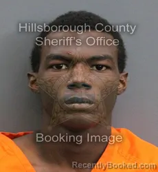 Mugshot of JAEVION TA SHON-BRAXTON FRANKLIN-WORMACK booked in Hillsborough County, Florida on June 4, 2026