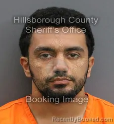 Mugshot of SAHER AKRAM ZIKRY booked in Hillsborough County, Florida on June 4, 2026