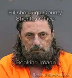 Mugshot of KEVIN RAY ROTZ booked in Hillsborough County, Florida on June 4, 2026
