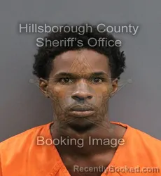 Mugshot of CHARLES XAVIER YATES booked in Hillsborough County, Florida on June 4, 2026