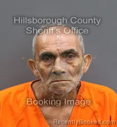 Mugshot of FRANK REINALDO ALICEA RIVERA booked in Hillsborough County, Florida on June 5, 2026