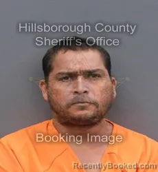 Mugshot of JIMMY COCAS-GODOY booked in Hillsborough County, Florida on June 5, 2026